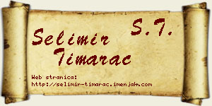 Selimir Timarac vizit kartica